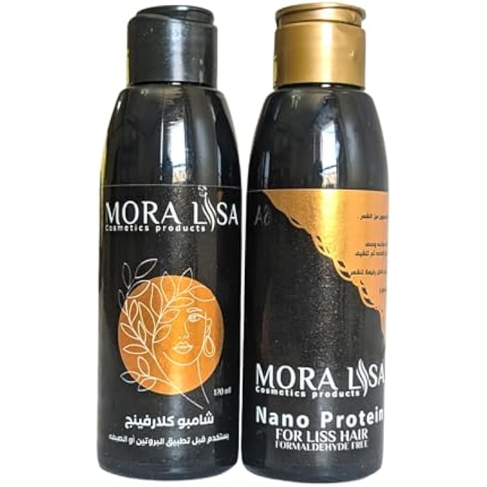 Mora Lisa Nano hair Protein 120ml with Deep Clean Hair Pre Session + (Hair Conditioning Set 4 pieces ) (6 pieces ) - Image 2